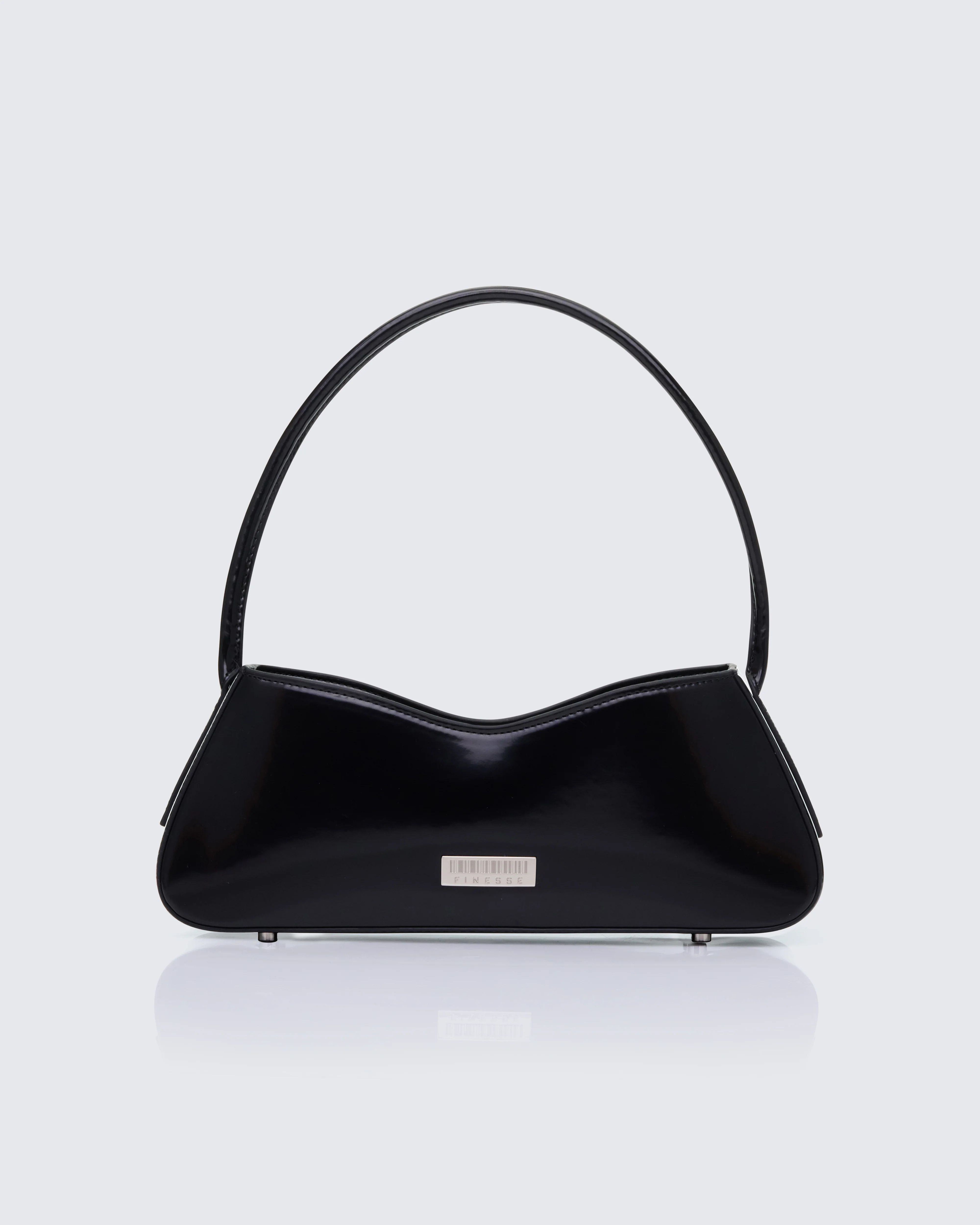 Icon Black 90's Shoulder Bag - FINESSE